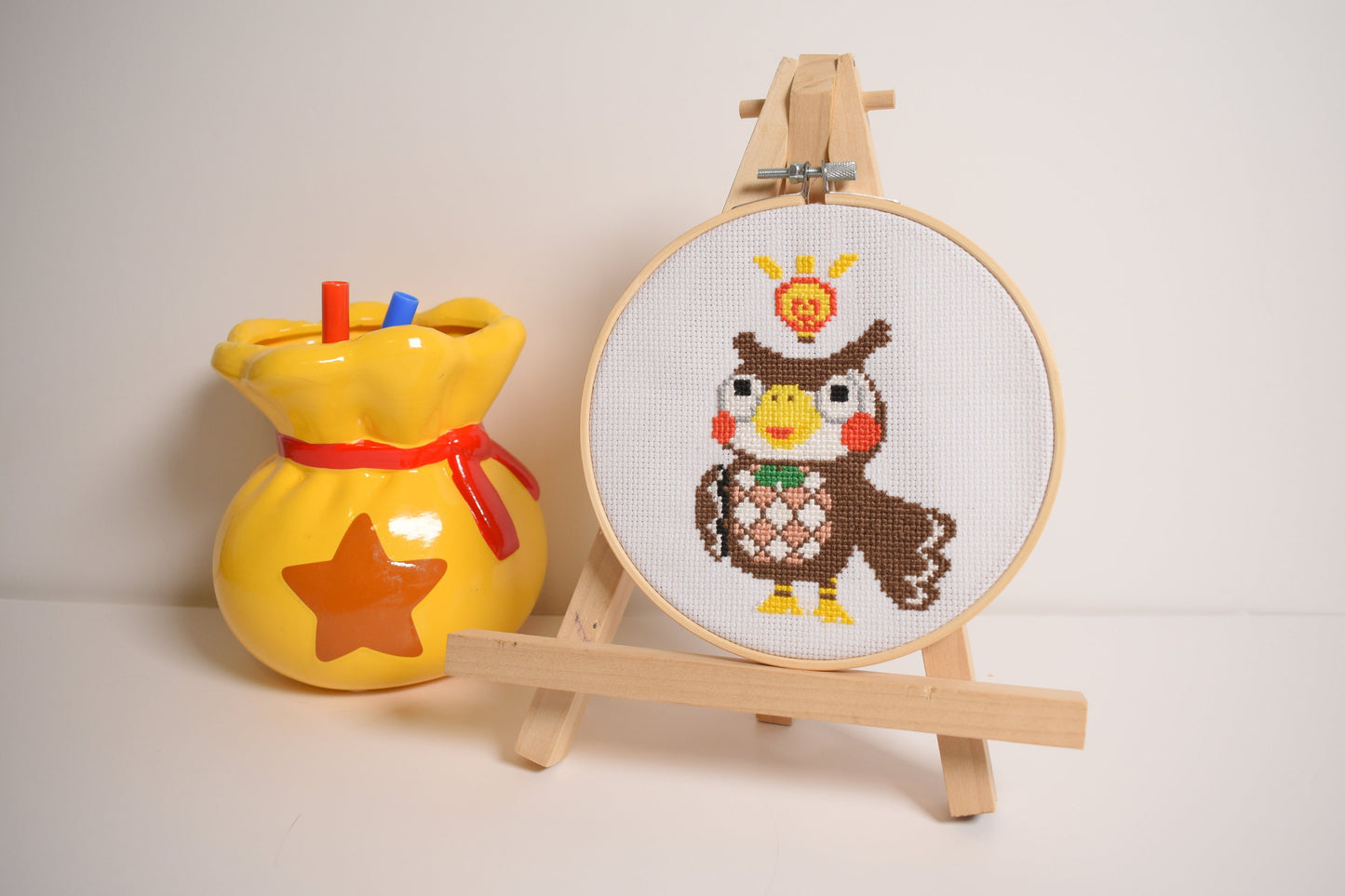 Animal Crossing Cross Stitch Kits Celeste and Blather Pack, Animal Crossing Embroidery kits, ACNH gifts, Animal Crossing craft patterns