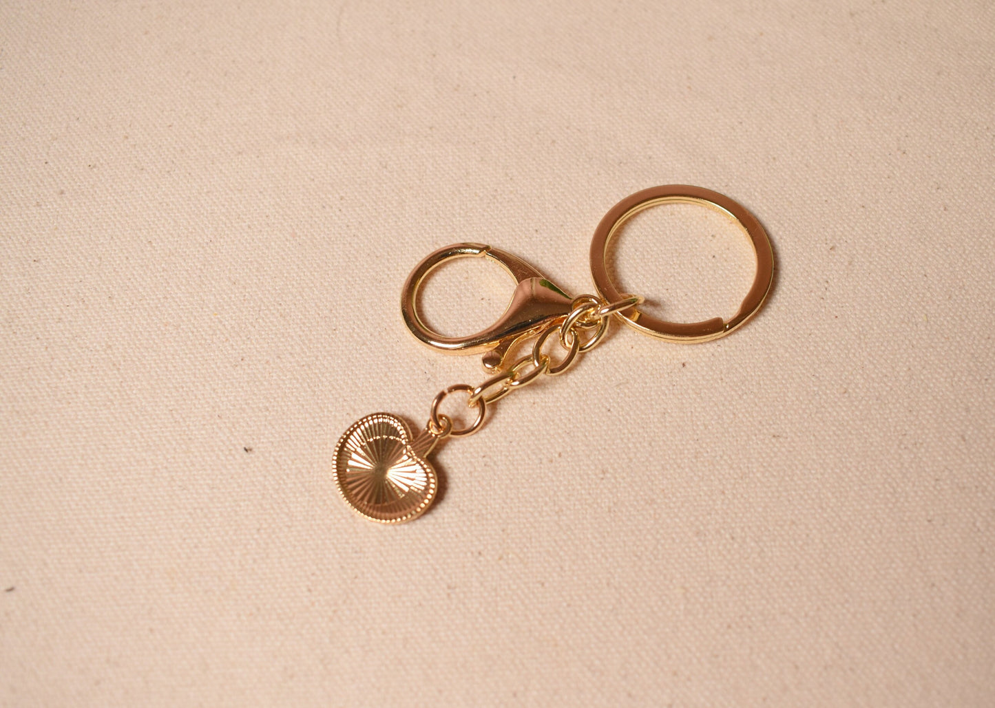 Halloween Pumpkin Enamel Keychain, sparkling gold pumpkin Keychain Clasp, Keychain Ring Supply