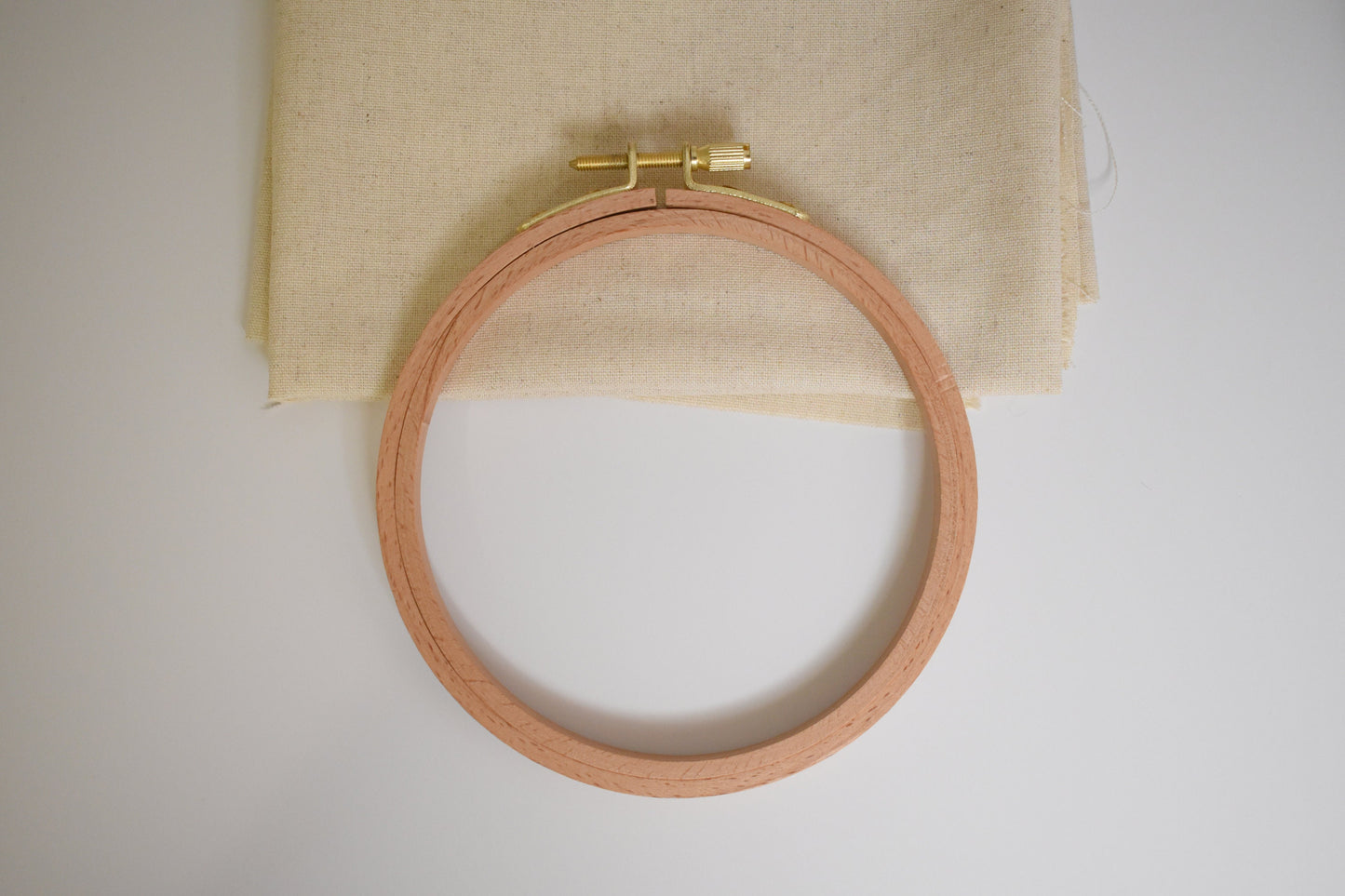 Cotton Linen Embroidery Fabric, 20"X27" Natural, Ivory, Light Gray, Dark Gray, Sage