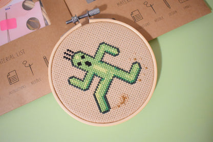 Holiday Bundle - Tonberry and Cactuar Cross Stitch Kits