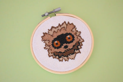 Zigzagoon Cross Stitch Kit