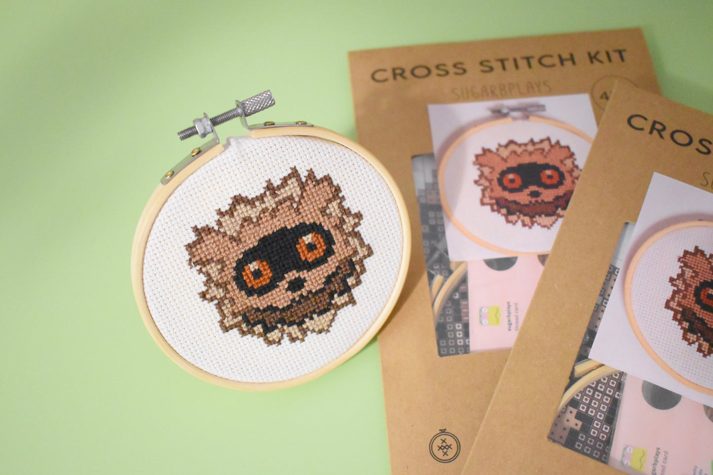 Zigzagoon Cross Stitch Kit