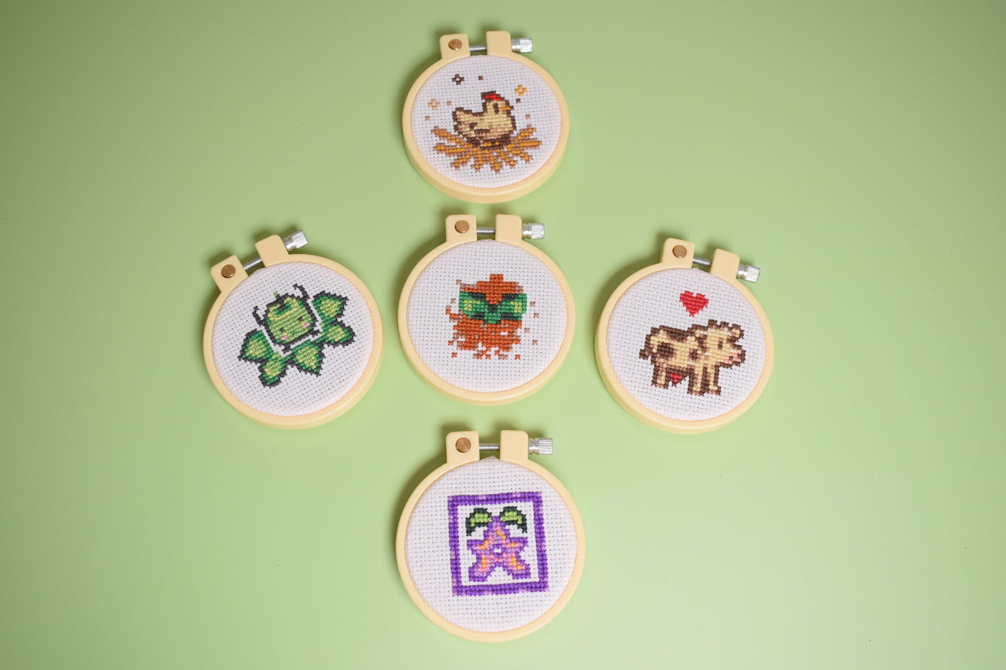 Stardew Valley Mystery Cup Mini Cross Stitch Kit