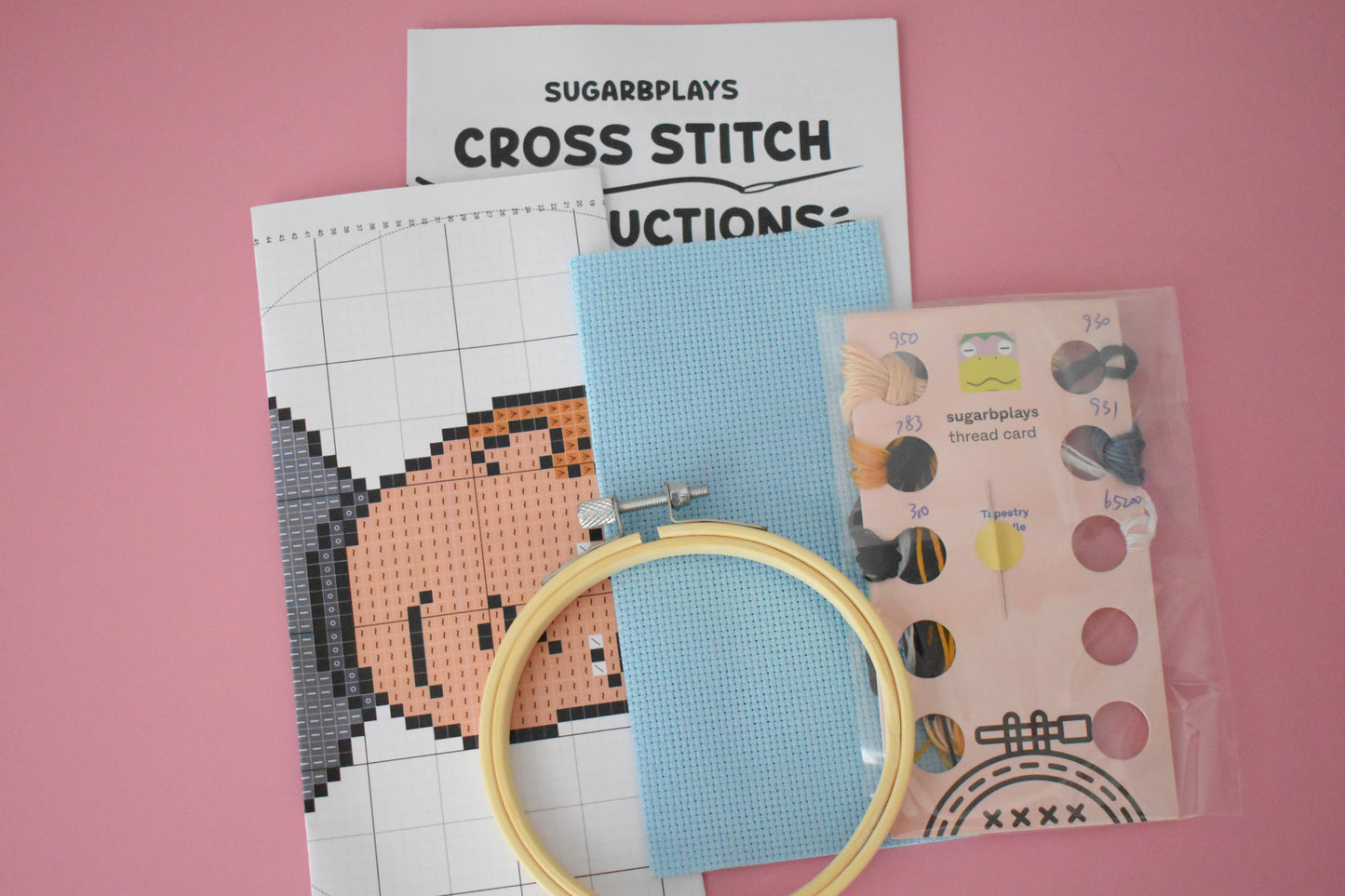 Bobby Hill from King of the Hill Cross Stitch Kit
