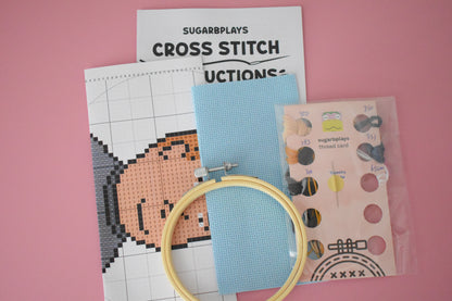 Bobby Hill from King of the Hill Cross Stitch Kit
