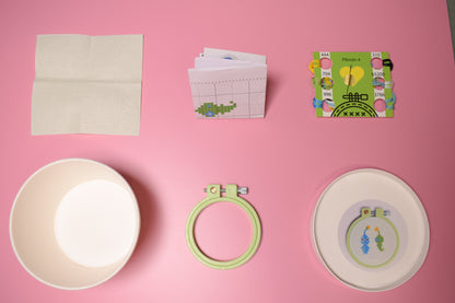 Pikmin Mystery Cup Mini Cross Stitch Kit
