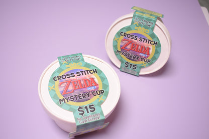 Legend of Zelda Mystery Cup Mini Cross Stitch Kit