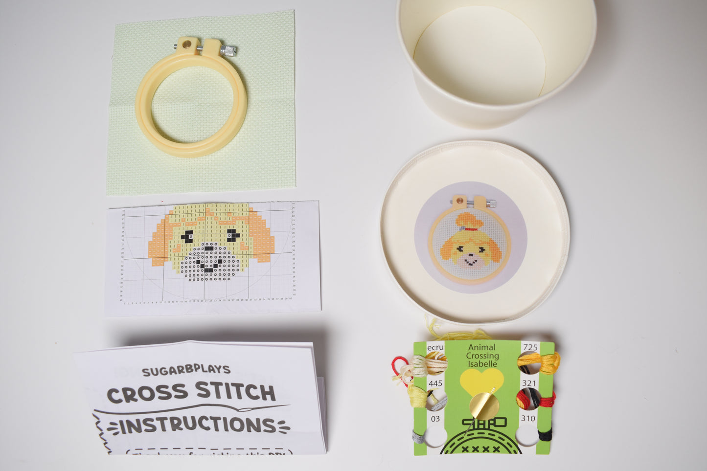 Animal Crossing Mystery Cup Mini Cross Stitch Kit