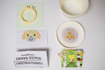 Animal Crossing Mystery Cup Mini Cross Stitch Kit