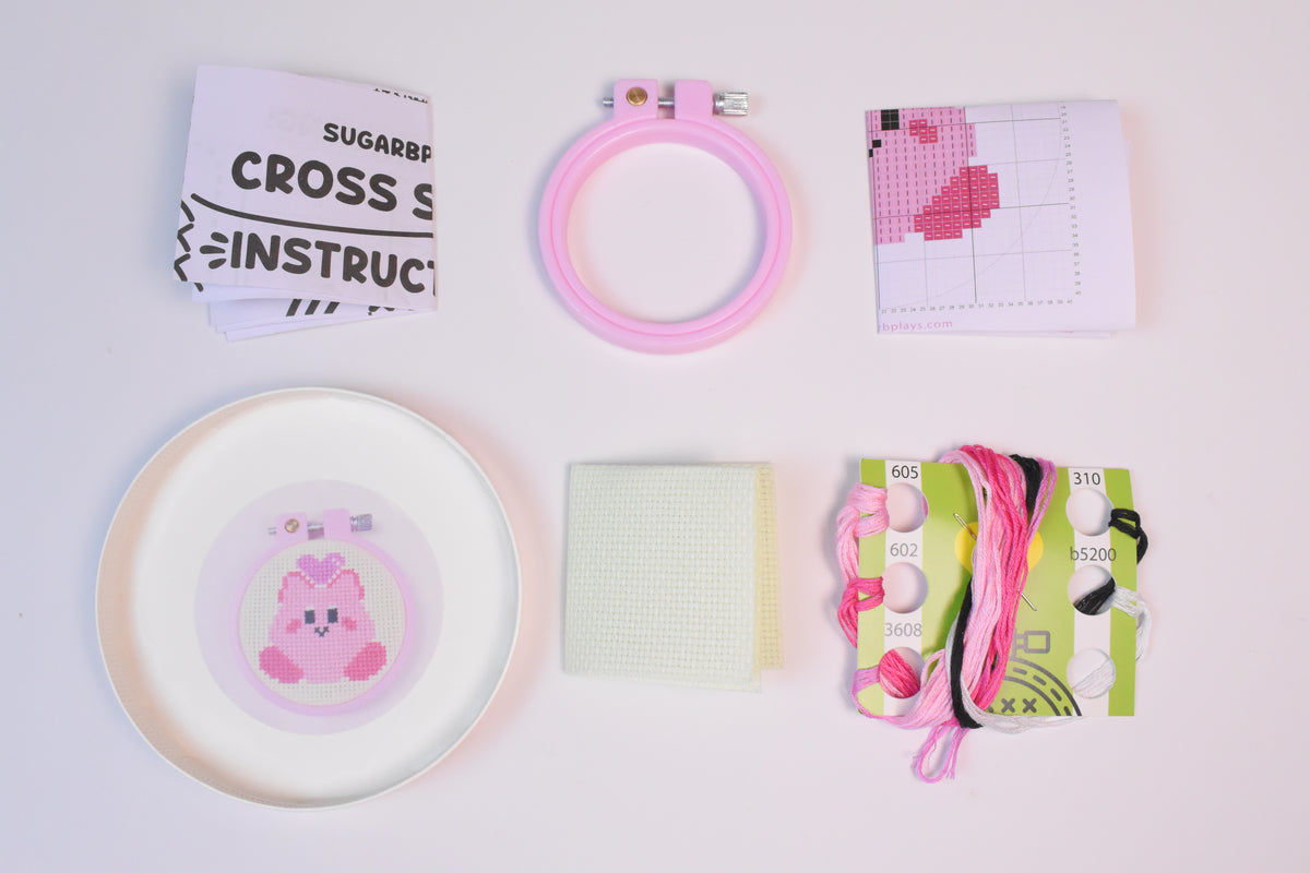 Kirby Mystery Cup Mini Cross Stitch Kit