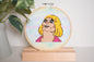 He-Man memes Cross Stitch Kit (comes with special printed fabric)- 6inch