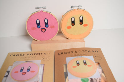 Holiday Bundles - Kirby and Waddle Dee Cross Stitch Kits