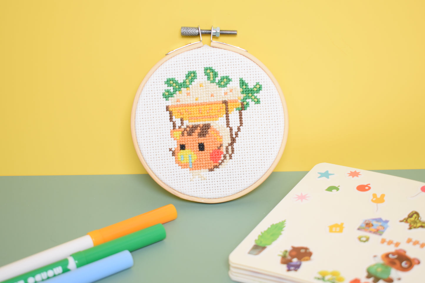 Holiday Bundle - Animal Crossing Fossil and Daisy Mae Cross Stitch kits