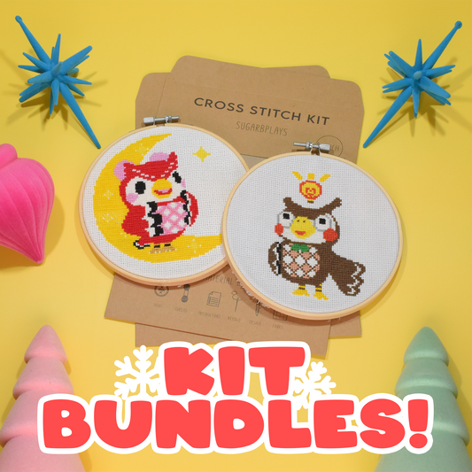 Holiday Bundles - Animal Crossing Celeste and Blathers duo pack