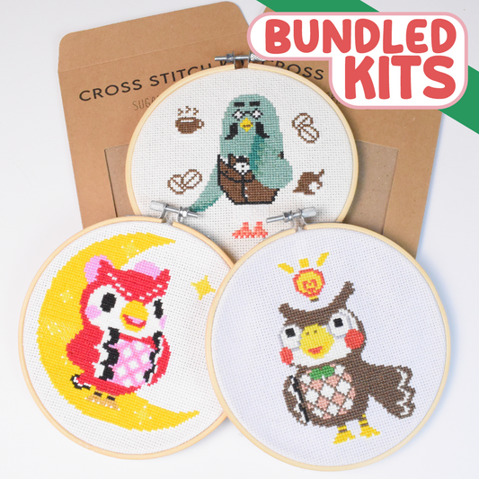 Animal Crossing Celeste, Blathers and Brewster - Kit Bundles