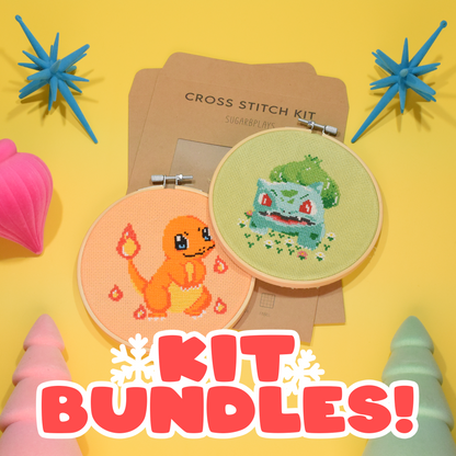 Holiday Bundles - Bulbasaur and Charmander Kits