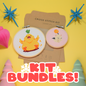 Holiday Bundle - Moogle and Fat Chocobo Cross Stitch Kits