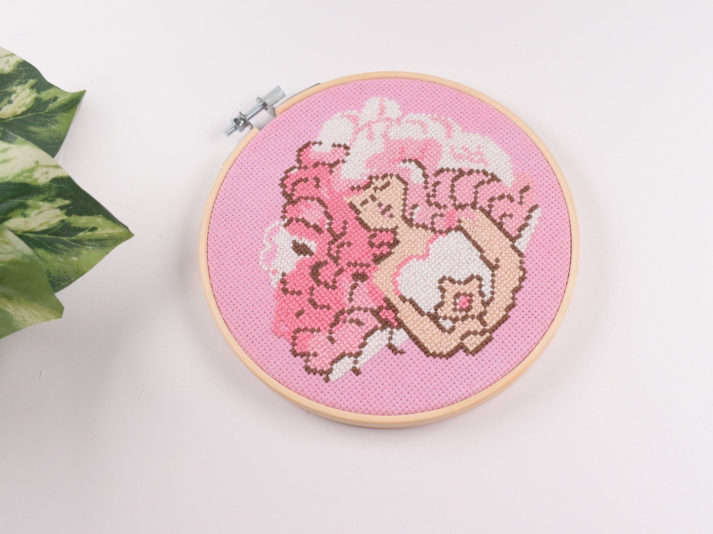 Rose Quartz Counted Cross Stitch Kit