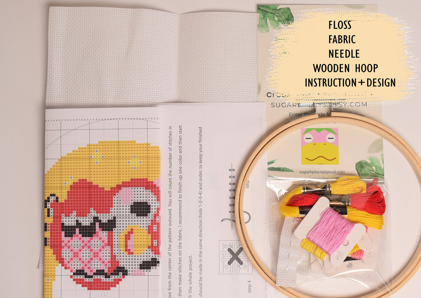 Animal Crossing Celeste Cross Stitch Kit