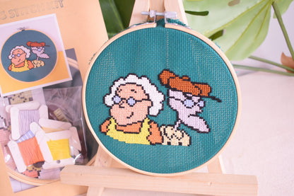 Courage the Cowardly Dog Cross Stitch -Digital Pattern For Instant Download