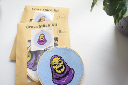 Skeletor Cross Stitch Kit,