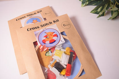 Pokemon Cross Stitch Kits (2 pack), Pokémon Embroidery Patterns, Pikachu and Staryu Set. Pokémon Gifts