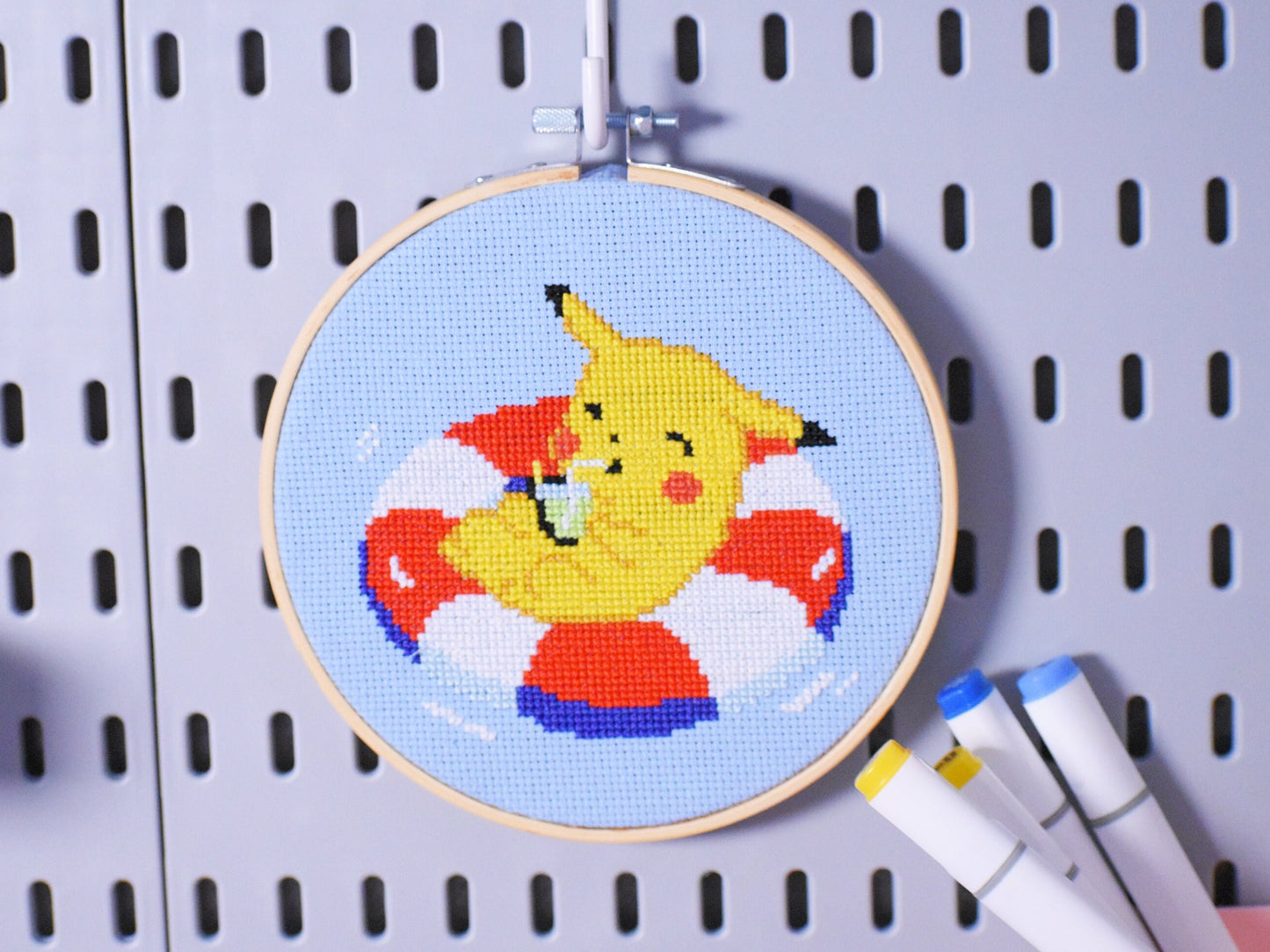 Pokémon Pikachu Cross Stitch Kit