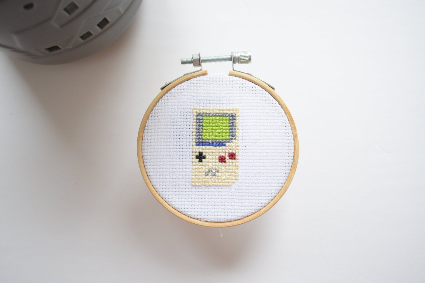 Game Boy Original Console Mini Cross Stitch Kit