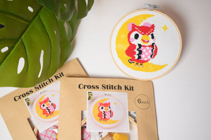 Animal Crossing Celeste Cross Stitch Kit