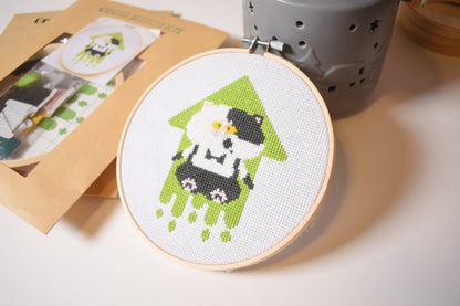 Splatoon Cross Stitch Pattern Splatoon embroidery pattern, Video game Digital Download, Splatoon Judd Counted Cross Stitch PDF