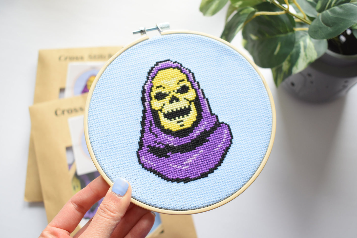 Skeletor Cross Stitch Kit,