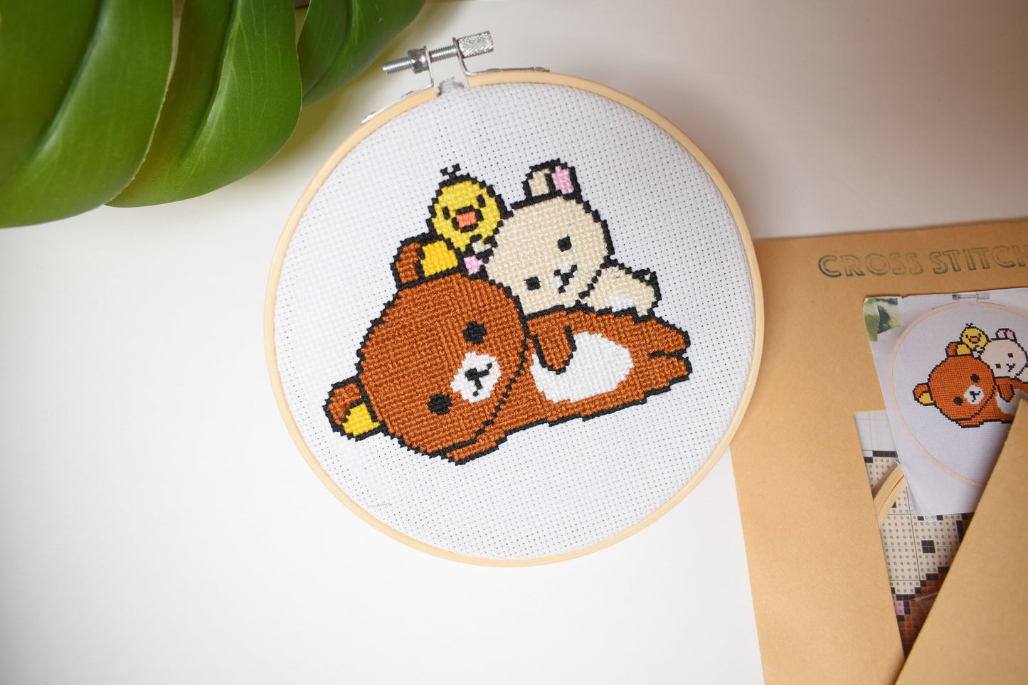 Rilakkuma Beginner Cross Stitch Kit