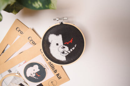 Monomuka Cross Stitch Digital Pattern, Danganronpa Cross Stitch Digital Pattern for Instant Download