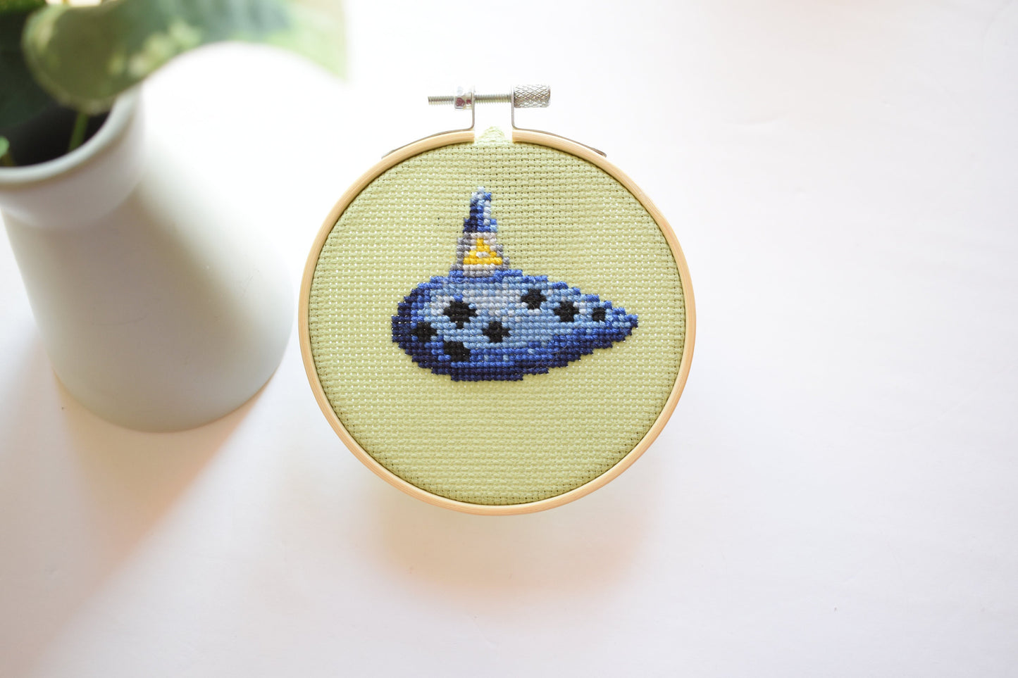 Legend of Zelda Cross Stitch Kits (2pack), Majora's Mask and Ocarina Cross Stitch Kit (6inch and 4inch)