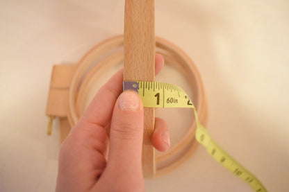 Wooden Quilt Hoop, Beechwood Embroidery French Hoop (7",8"), High Quality Wide Embroidery Needlepoint Supply, DIY craft needlepoint supply