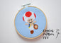 Toad Cross Stitch Pattern (4inch) PDF for Instant Download