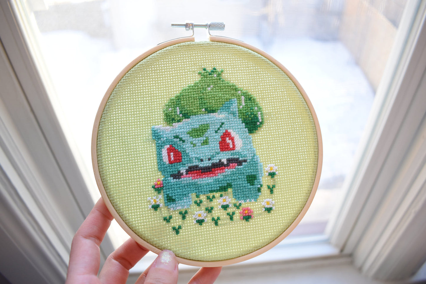 Bulbasaur Pokemon Cross Stitch Kit