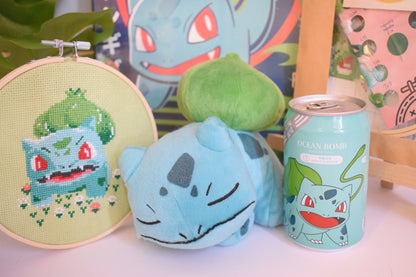 Bulbasaur Pokemon Cross Stitch Digital Pattern, Pokemon Embroidery Pattern, Bulbasaur PDF instant Download Only
