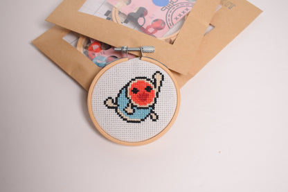 Taiko Drum Mini Cross Stitch Kit