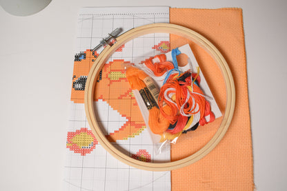 Charmander Cross Stitch Kit