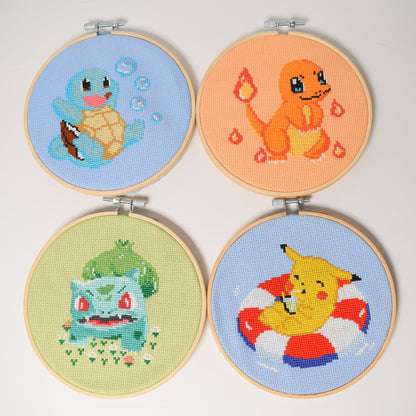 Pokemon Pikachu Cross Stitch Pattern, Pikachu Pattern digital download, Pokémon Embroidery Pattern, Pokémon gifts