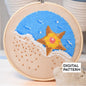 Staryu Pokemon Cross Stitch Pattern, Pokémon Staryu Instant Digital Download, Staryu embroidery pattern, craft sewing pattern