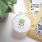 Game Boy Original Console Mini Cross Stitch Kit