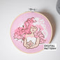 Steven Universe Rose Quartz Portrait Cross Stitch Pattern For Digital Download, Rose Quartz pattern,