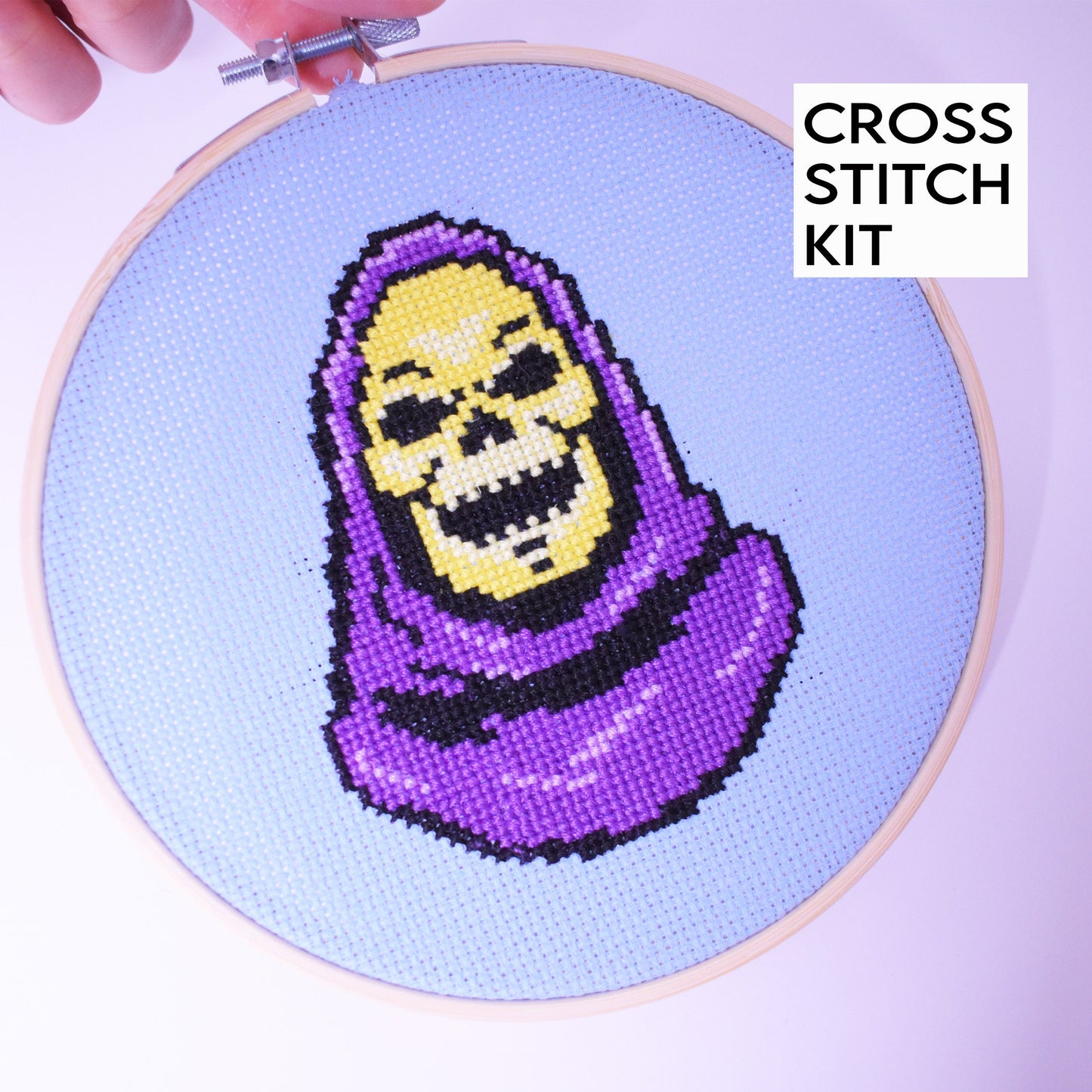 Skeletor Cross Stitch Kit,