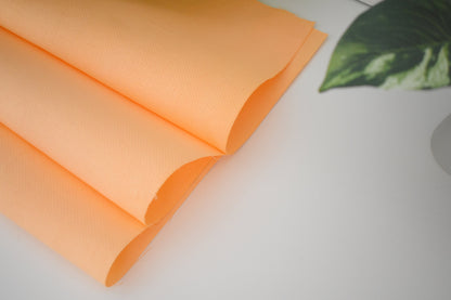 14 count Orange Aida Cloth, Hand dyed Cross Stitch Fabric, 14CT orange embroidery fabric