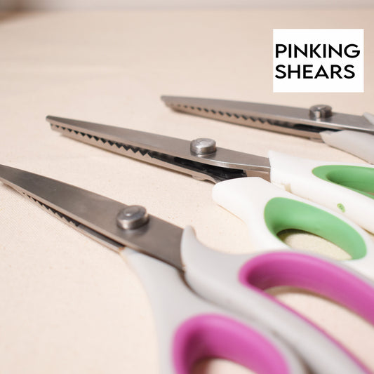 High Quality Stainless Steel Pinking Shears, Sharp zig zag scissors, 9.5inch long.