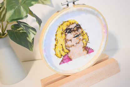 Nerdy Counted Cross Stitch Kits, Skeletor and He-Man Embroidery kits pack, Retro Comic Pattern, Superhero Masters of the Universe Gifts