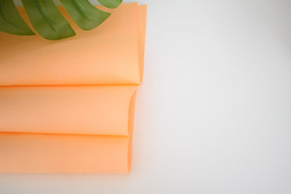 14 count Orange Aida Cloth, Hand dyed Cross Stitch Fabric, 14CT orange embroidery fabric