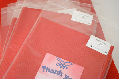 14 Count Red Aida Cloth, Scarlet Red Cross Stitch Fabric,14ct Cotton Red Aida Fabric
